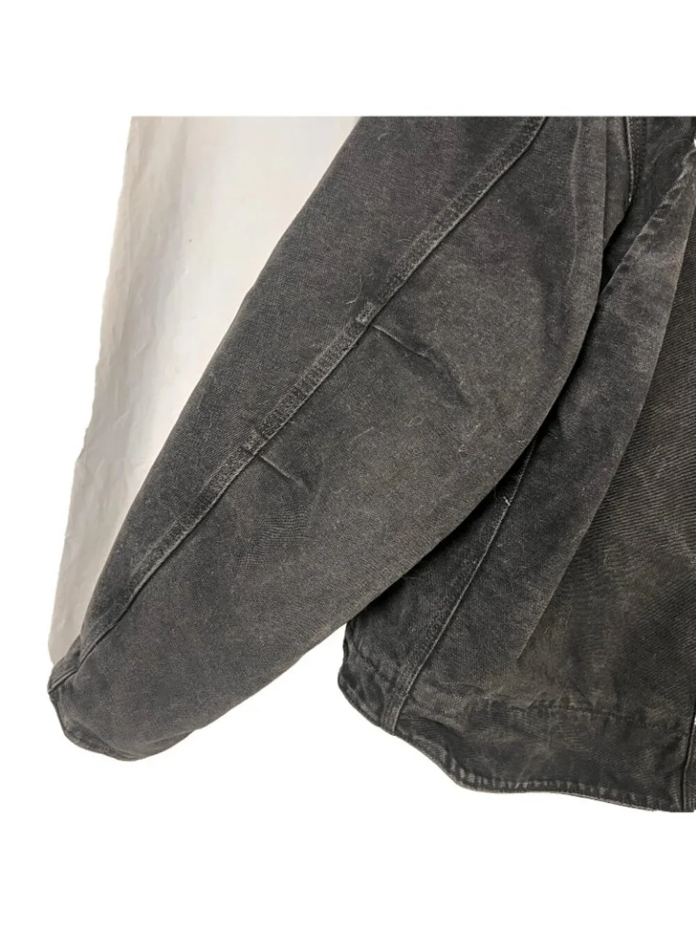 Carhartt Mens Vtg Style J141 Sandstone Sierra Jacket size 2XL Black Hooded